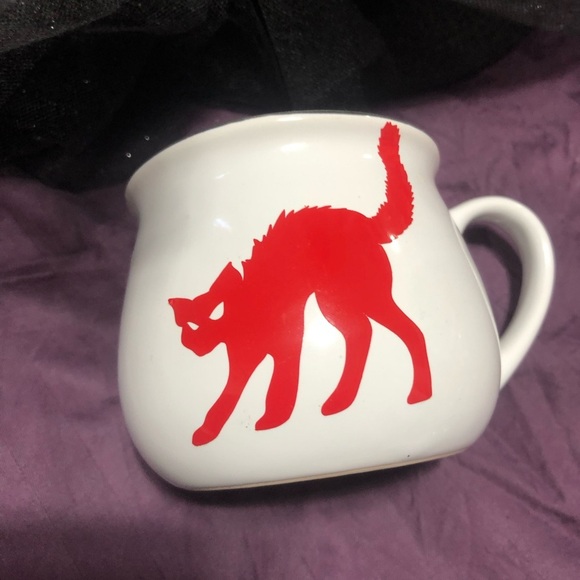 Perfectly Wicked White and Red Mug- new- cricut vinyl by me- great gift - Picture 2 of 5